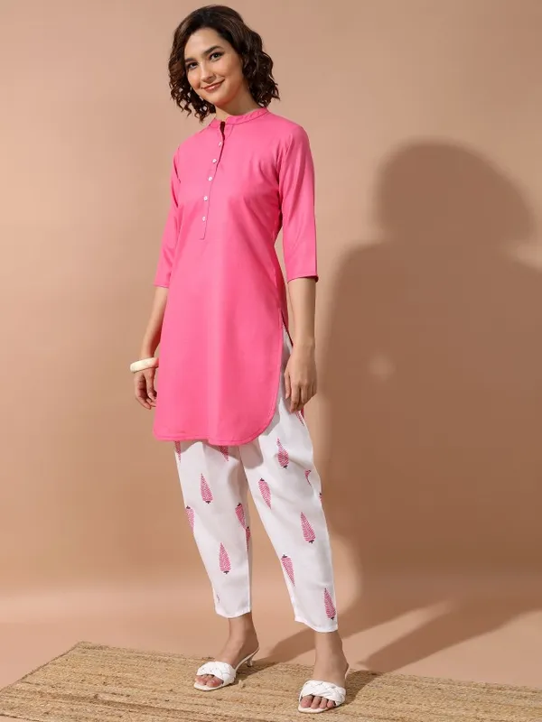 Women Kurta With Dhoti Pants Co-Ords