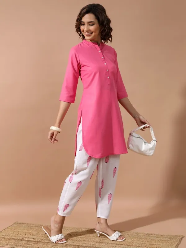 Women Kurta With Dhoti Pants Co-Ords