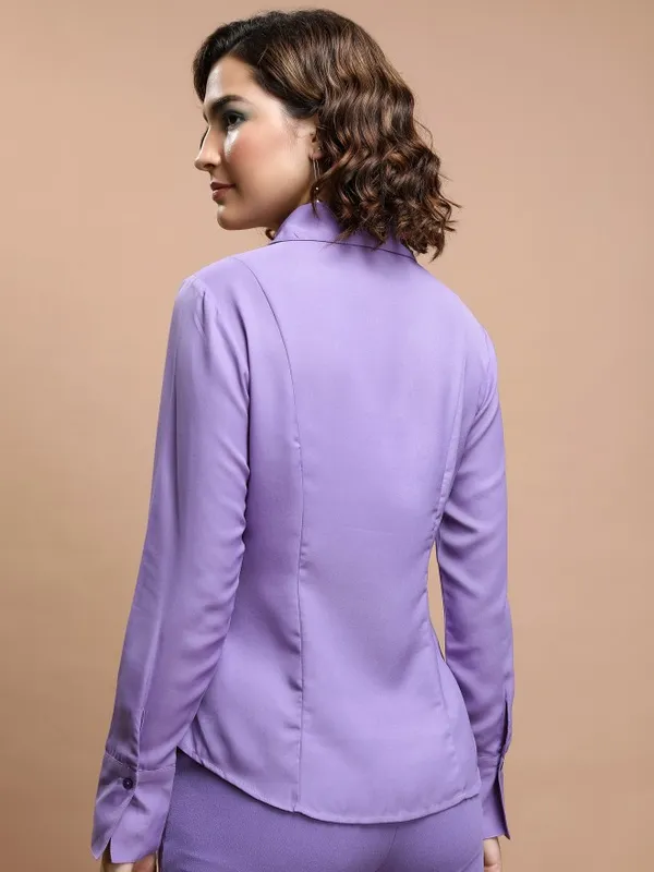 Women Solid Casual Shirt