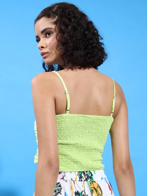 Solid Fitted Top