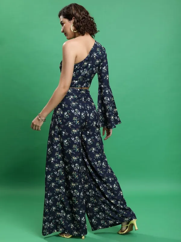  Tokyo Talkies Women Navy Blue Co-Ords