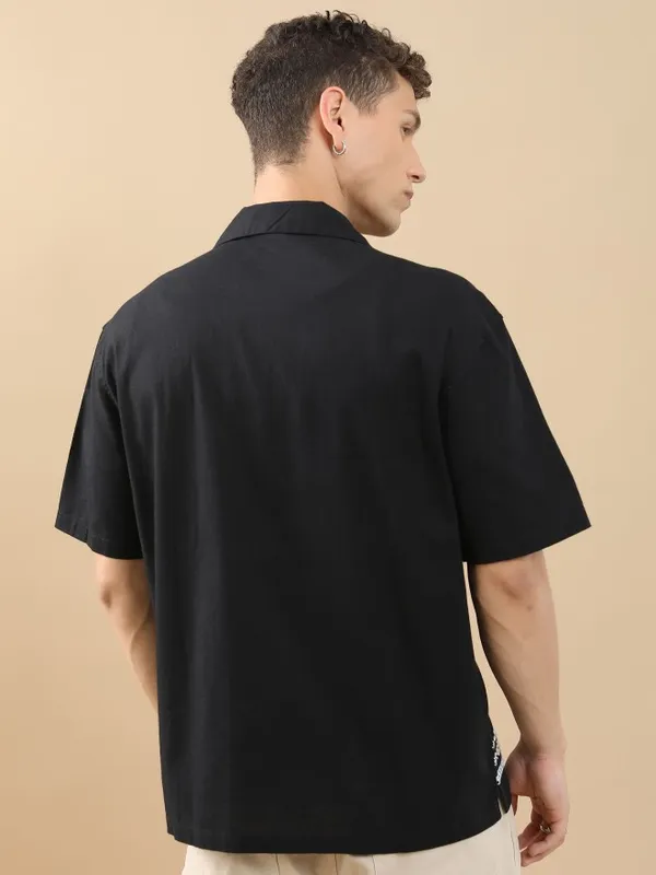 Men Oversized Fit Casual Shirt
