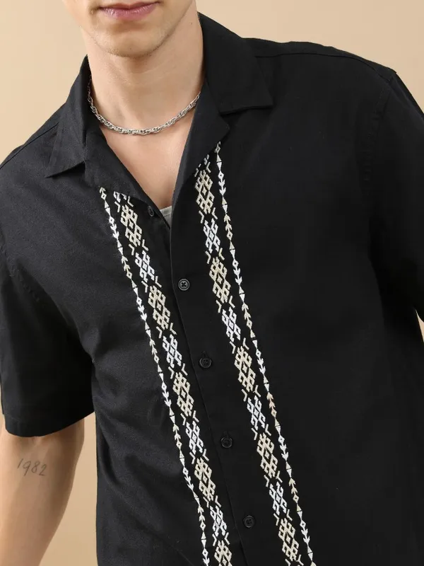 Men Oversized Fit Casual Shirt