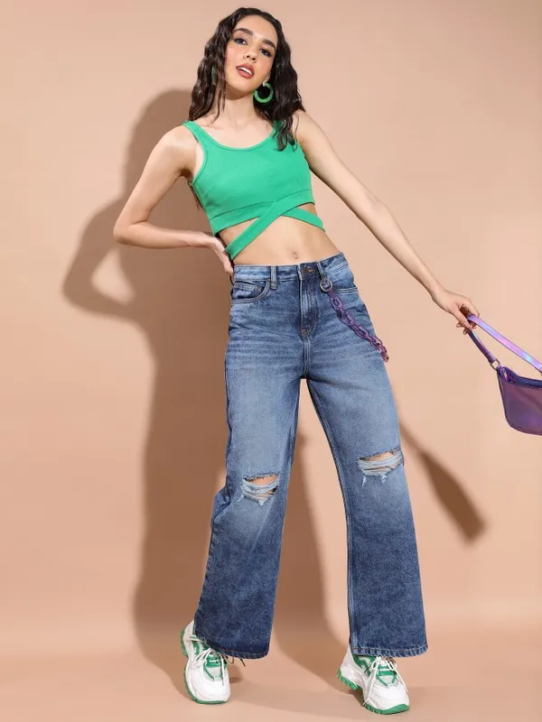 Women Wide Leg Jeans