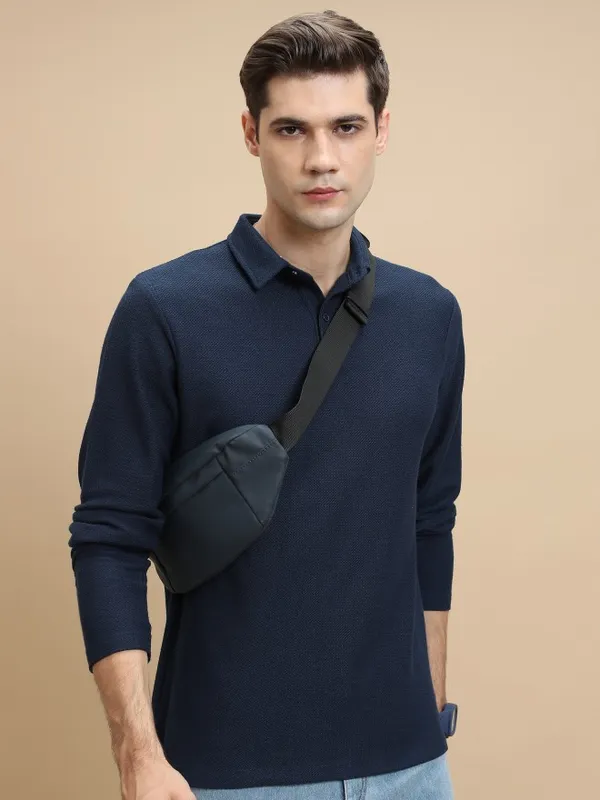 Polo collar t shirt online best sale