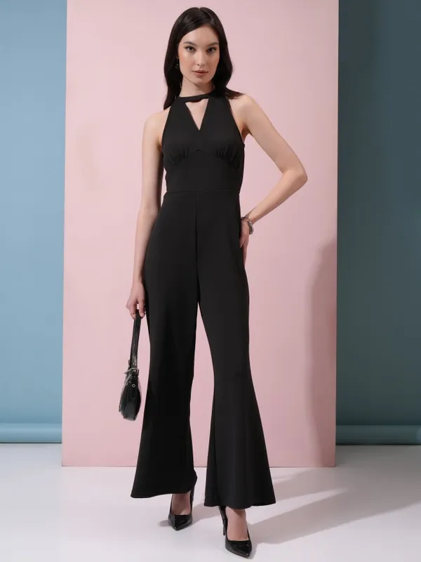 Solid Regular Fit Jumpsuit