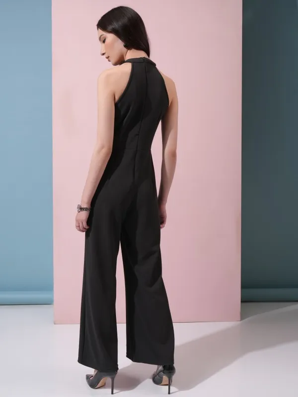 Solid Regular Fit Jumpsuit