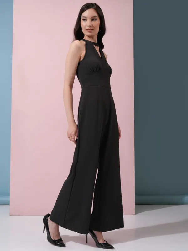 Solid Regular Fit Jumpsuit