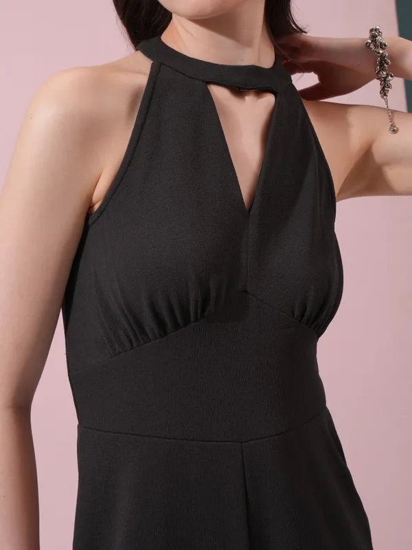 Solid Regular Fit Jumpsuit