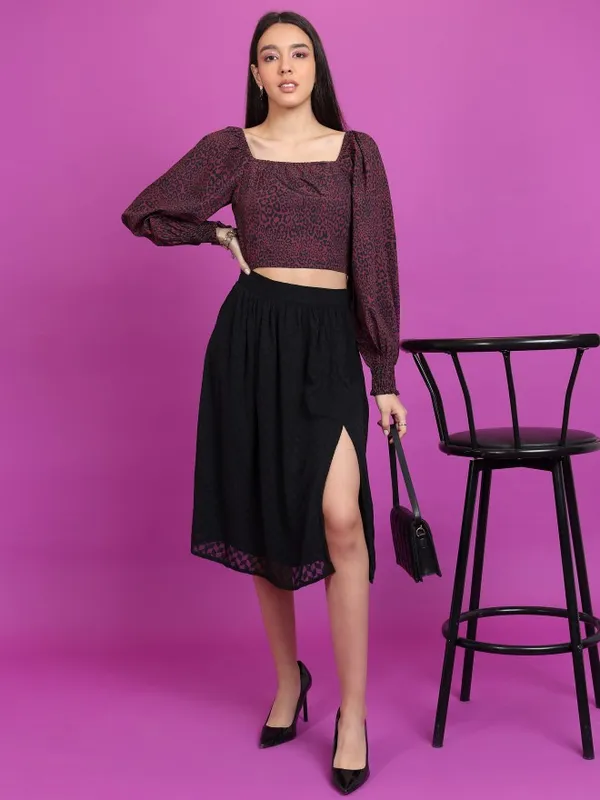 Printed Regular Top