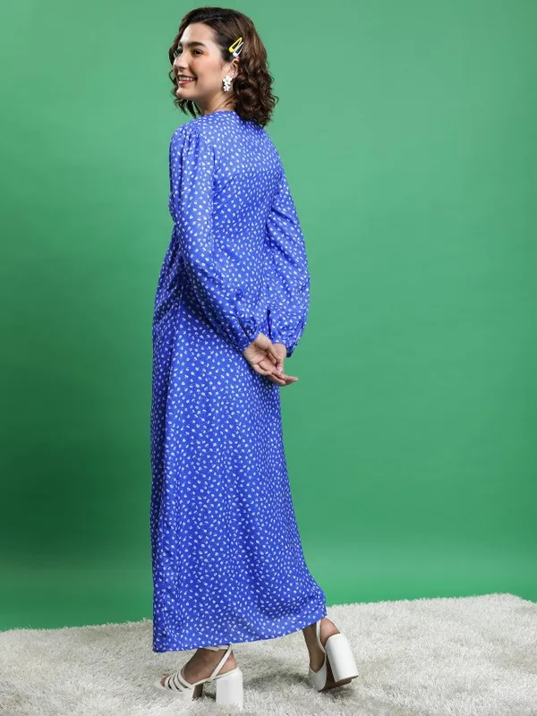 Printed Maxi Dress