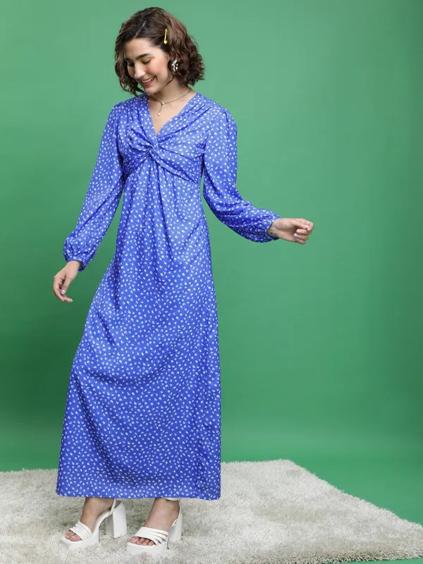 Printed Maxi Dress