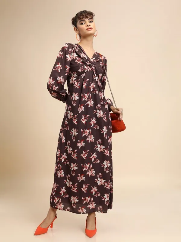 Printed Maxi Dress