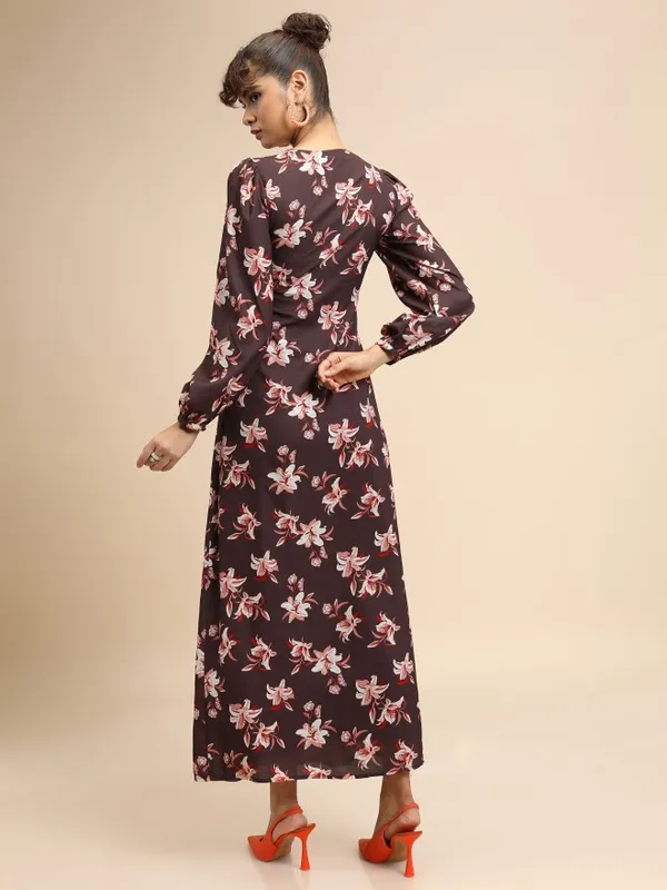 Printed Maxi Dress