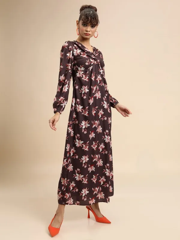Printed Maxi Dress