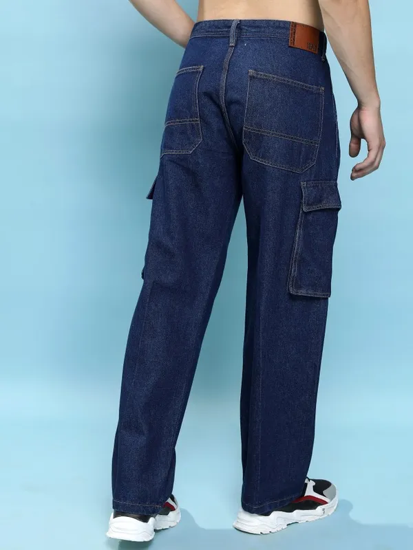  Highlander Men Blue Relaxed Fit Clean Look Jeans