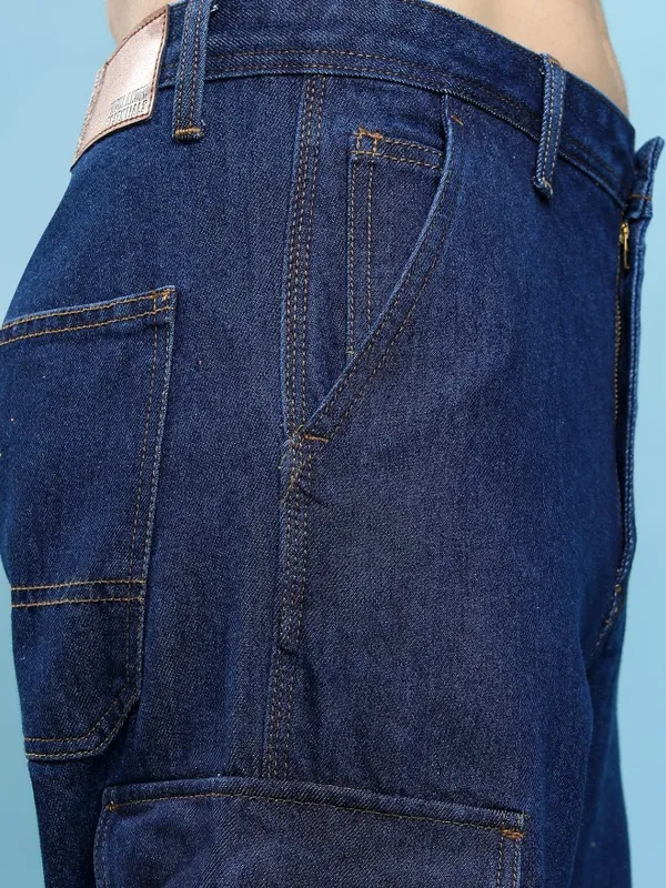  Highlander Men Blue Relaxed Fit Clean Look Jeans