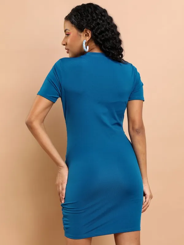 Solid Bodycon Dress