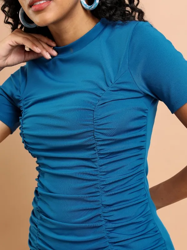 Solid Bodycon Dress