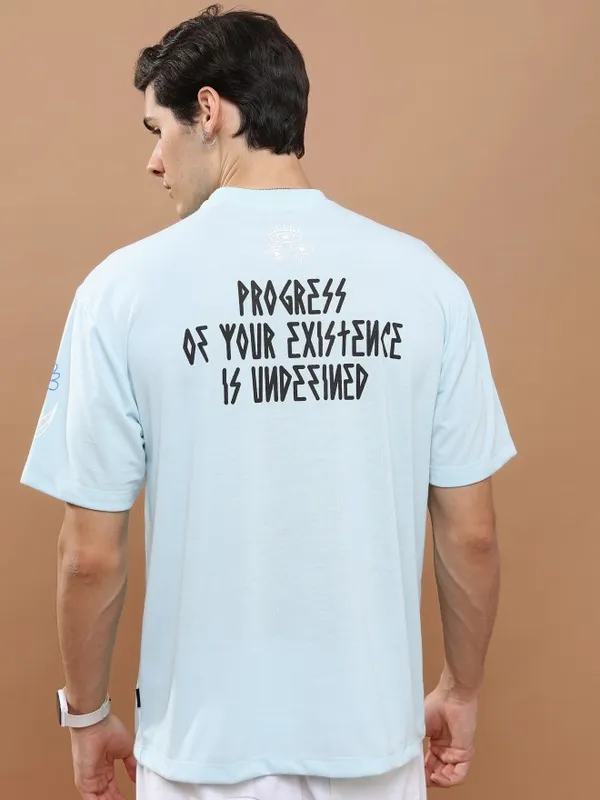 Men Solid Round Neck T-Shirt