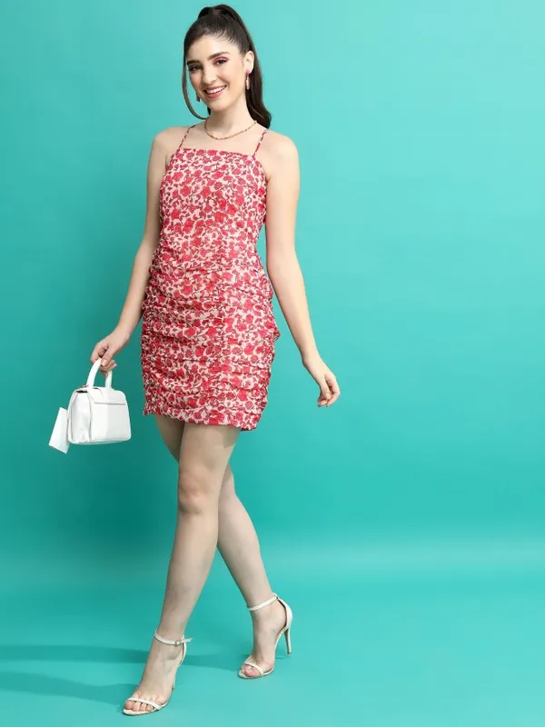 Printed Bodycon Dress
