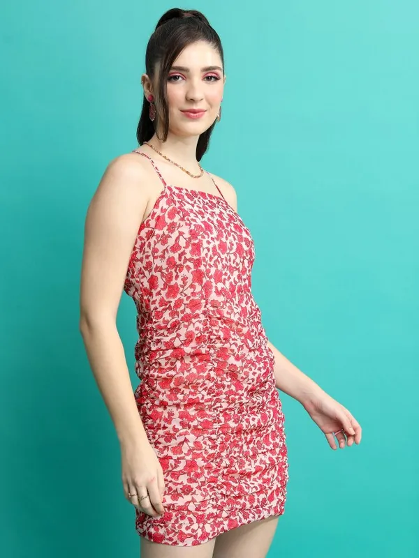 Printed Bodycon Dress