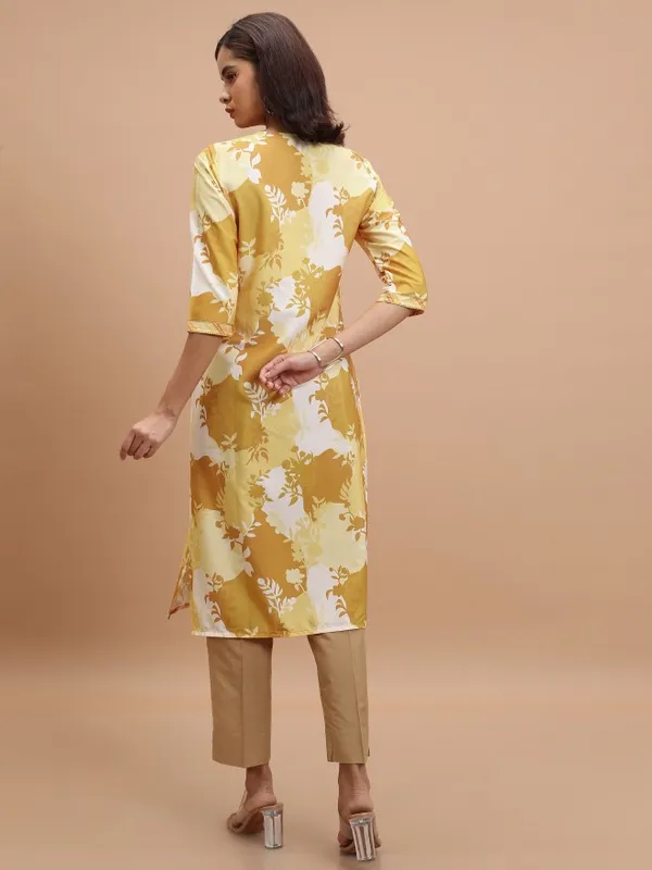 Printed Straight Kurta