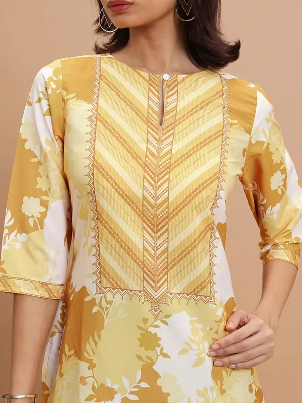 Printed Straight Kurta