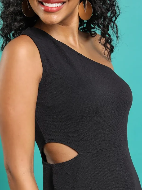 Solid Regular Fit Jumpsuit