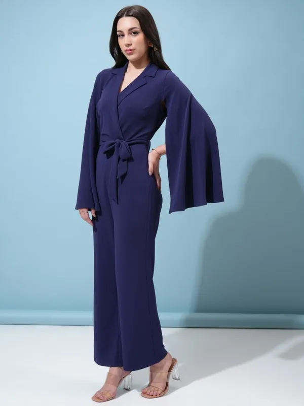 Solid Regular Fit Jumpsuit