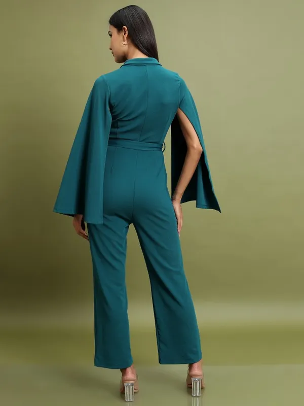 Solid Regular Fit Jumpsuit
