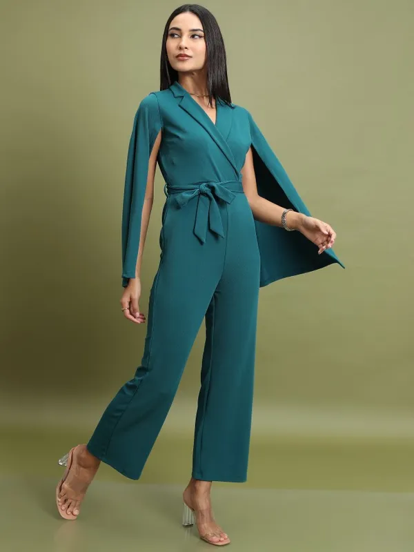 Solid Regular Fit Jumpsuit