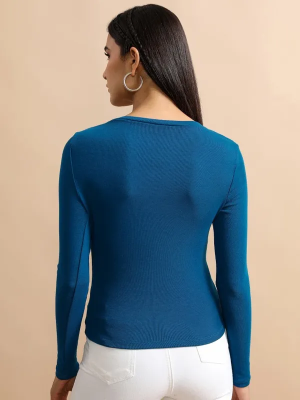 Solid Fitted Top