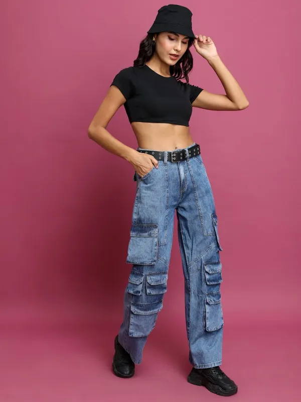 Solid Fitted Top
