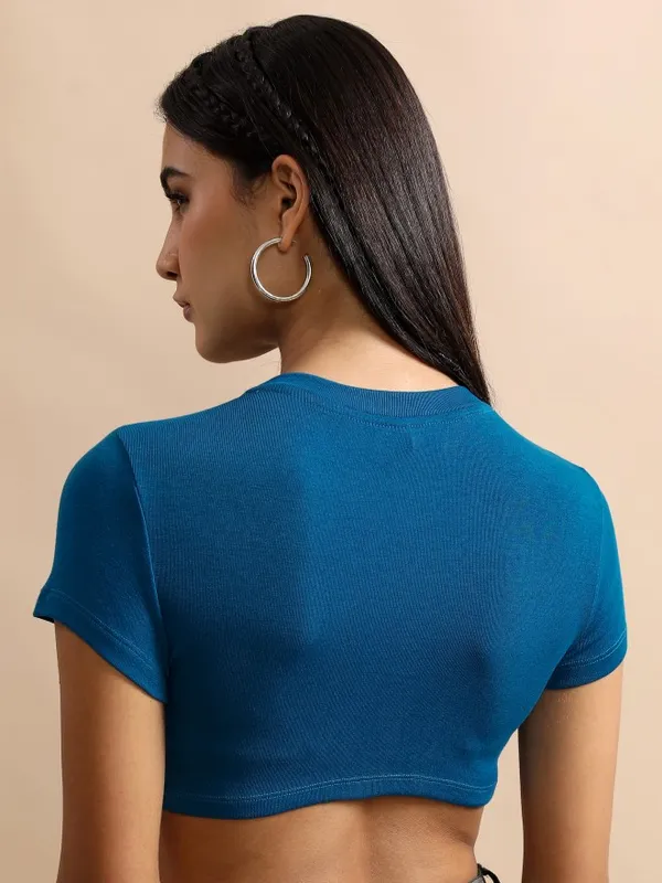 Solid Fitted Top