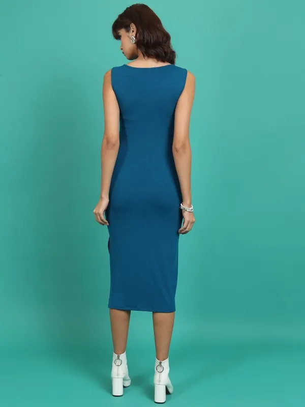 Solid Bodycon Dress