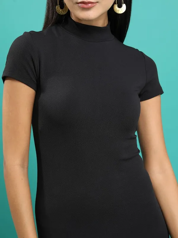 Solid Sheath Dress