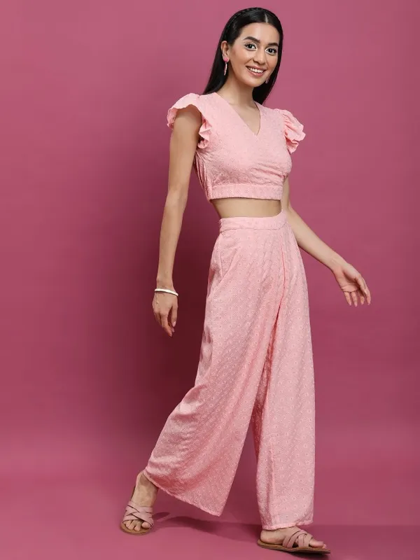 Women Top With Palazzo Co-Ords