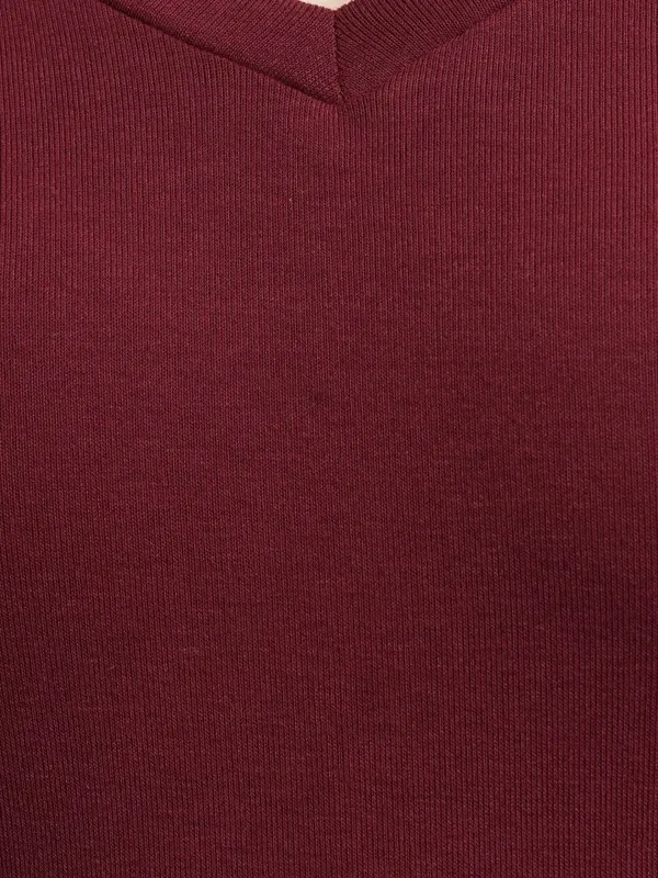 Solid Fitted Top