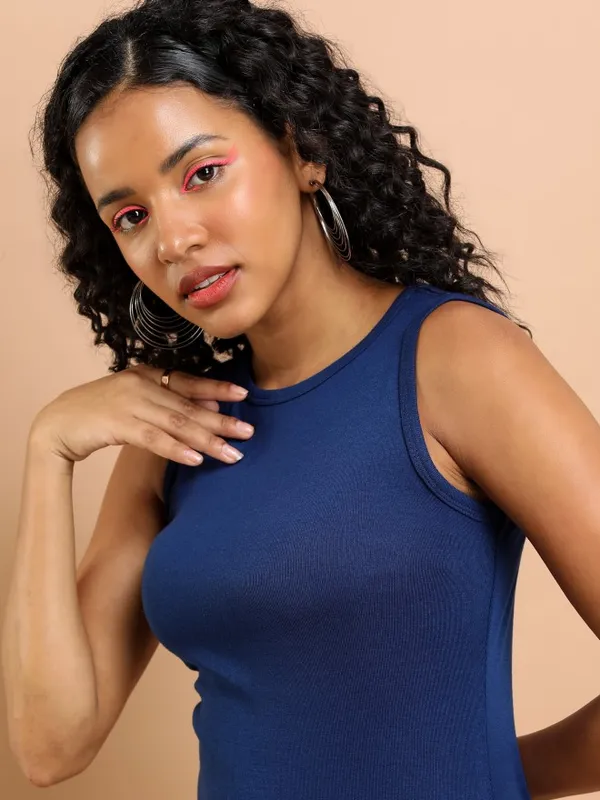 Solid Bodycon Dress