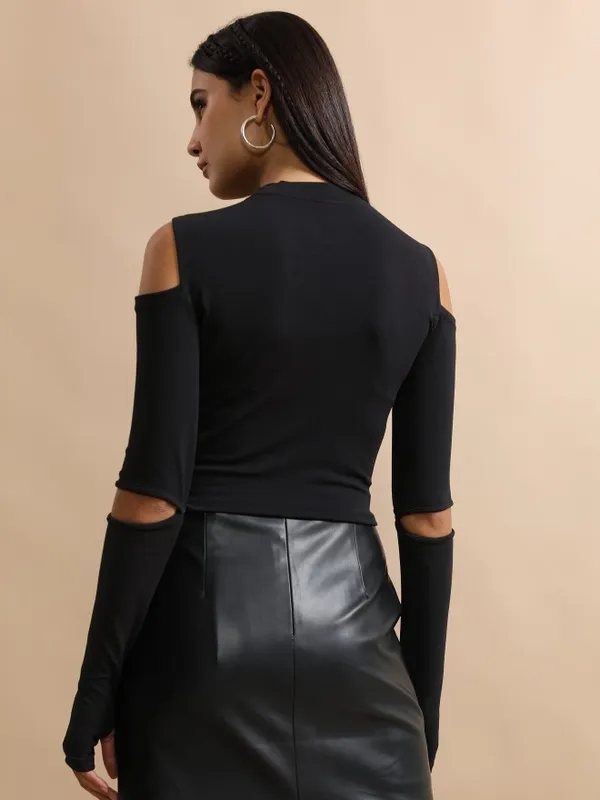 Solid Fitted Top