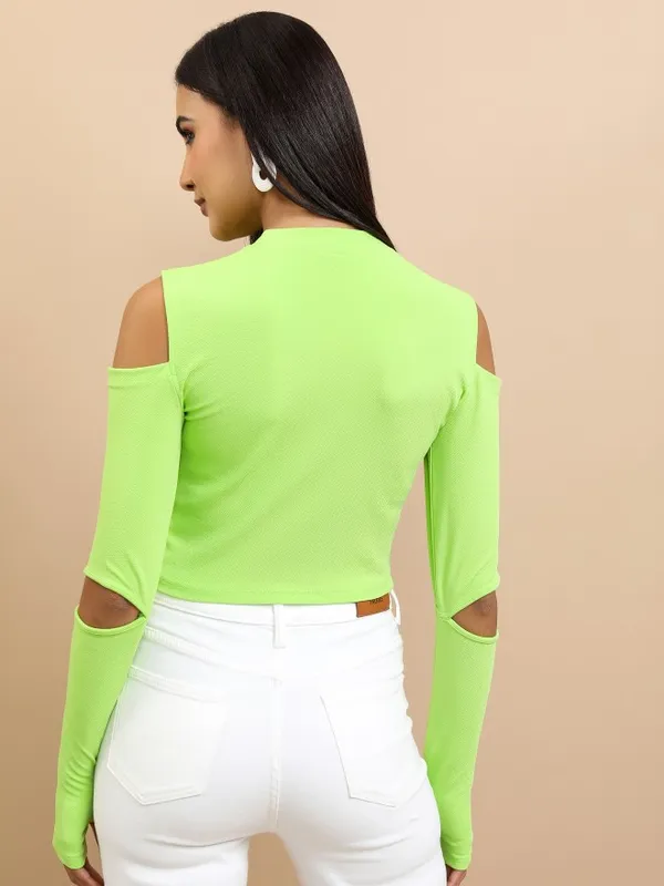 Solid Fitted Top