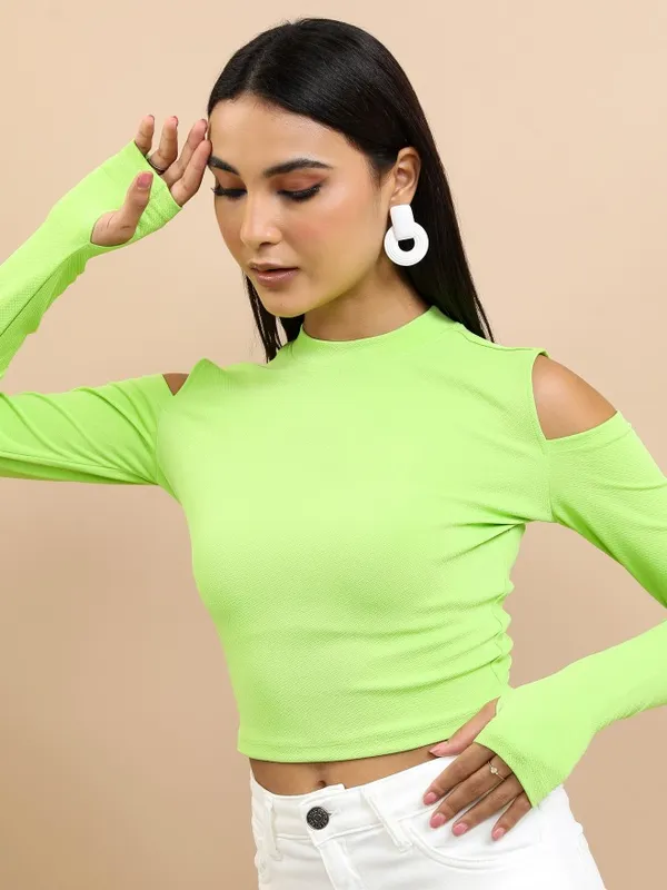 Solid Fitted Top