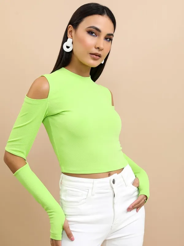 Solid Fitted Top