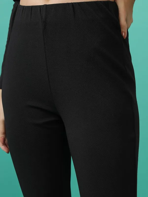  Tokyo Talkies Women Black Co-Ords
