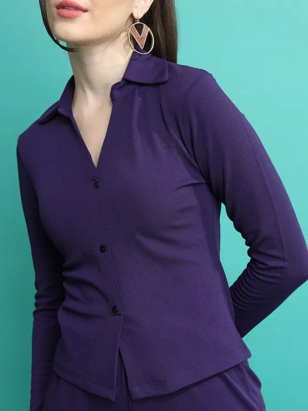  Tokyo Talkies Women Navy Blue Co-Ords