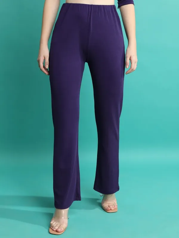  Tokyo Talkies Women Navy Blue Co-Ords