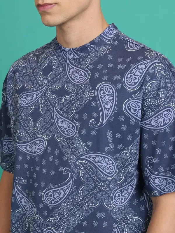 Unisex Printed Oversized Fit T-Shirt