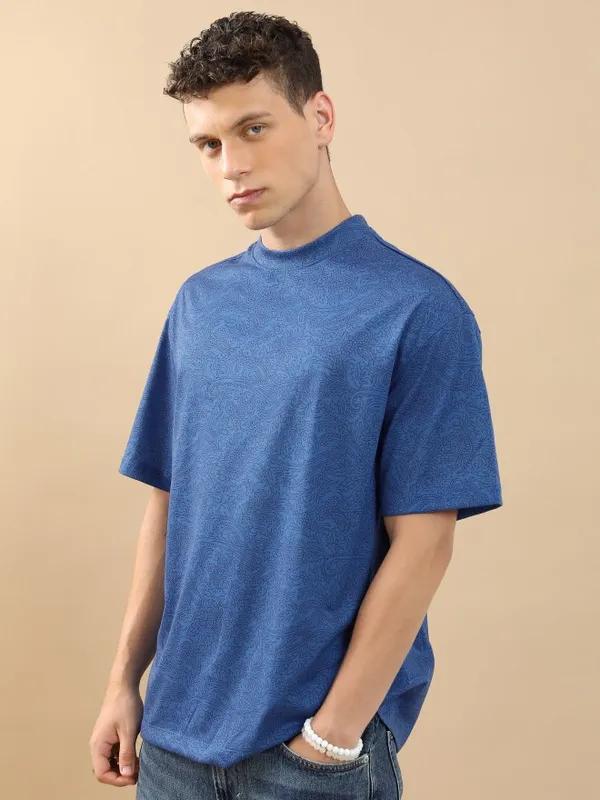 Unisex Printed Oversized Fit T-Shirt