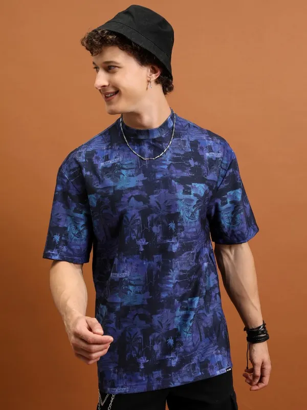 Unisex Printed Slim Fit T-Shirt